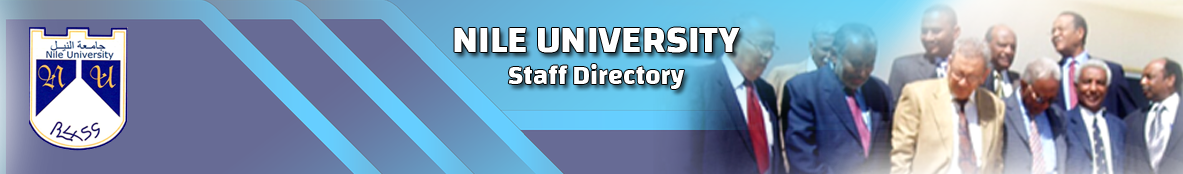 Nile University Staff Directory